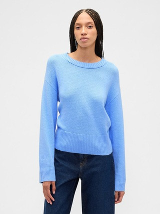CashSoft Relaxed Crewneck Sweater | Gap Factory