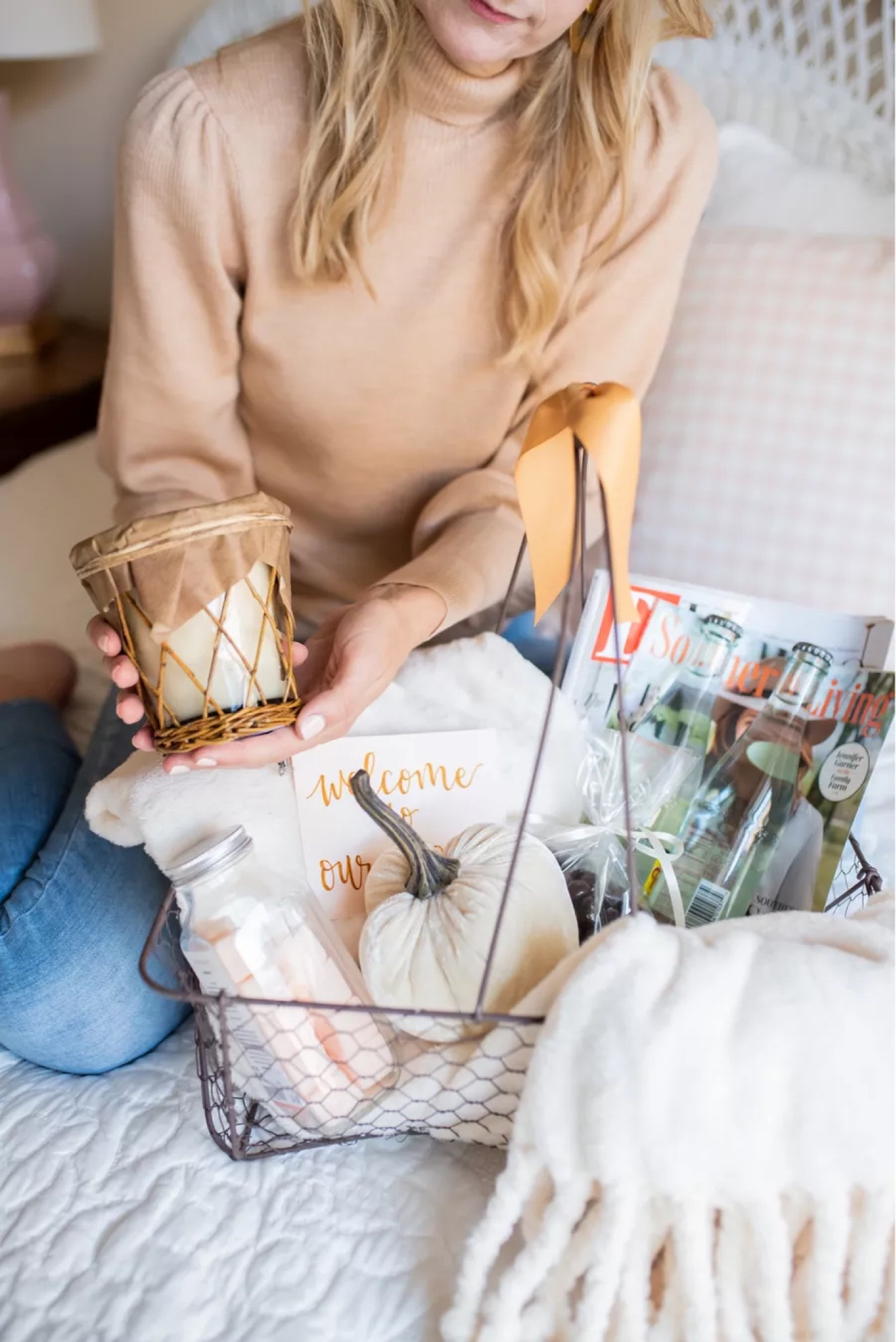 Easy fall gift basket idea for friends and family!

#LTKFallSale #LTKHome #LTKFindsUnder100