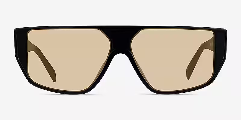 Lina - Aviator Gradient Orange Frame Prescription Sunglasses | Eyebuydirect | EyeBuyDirect.com