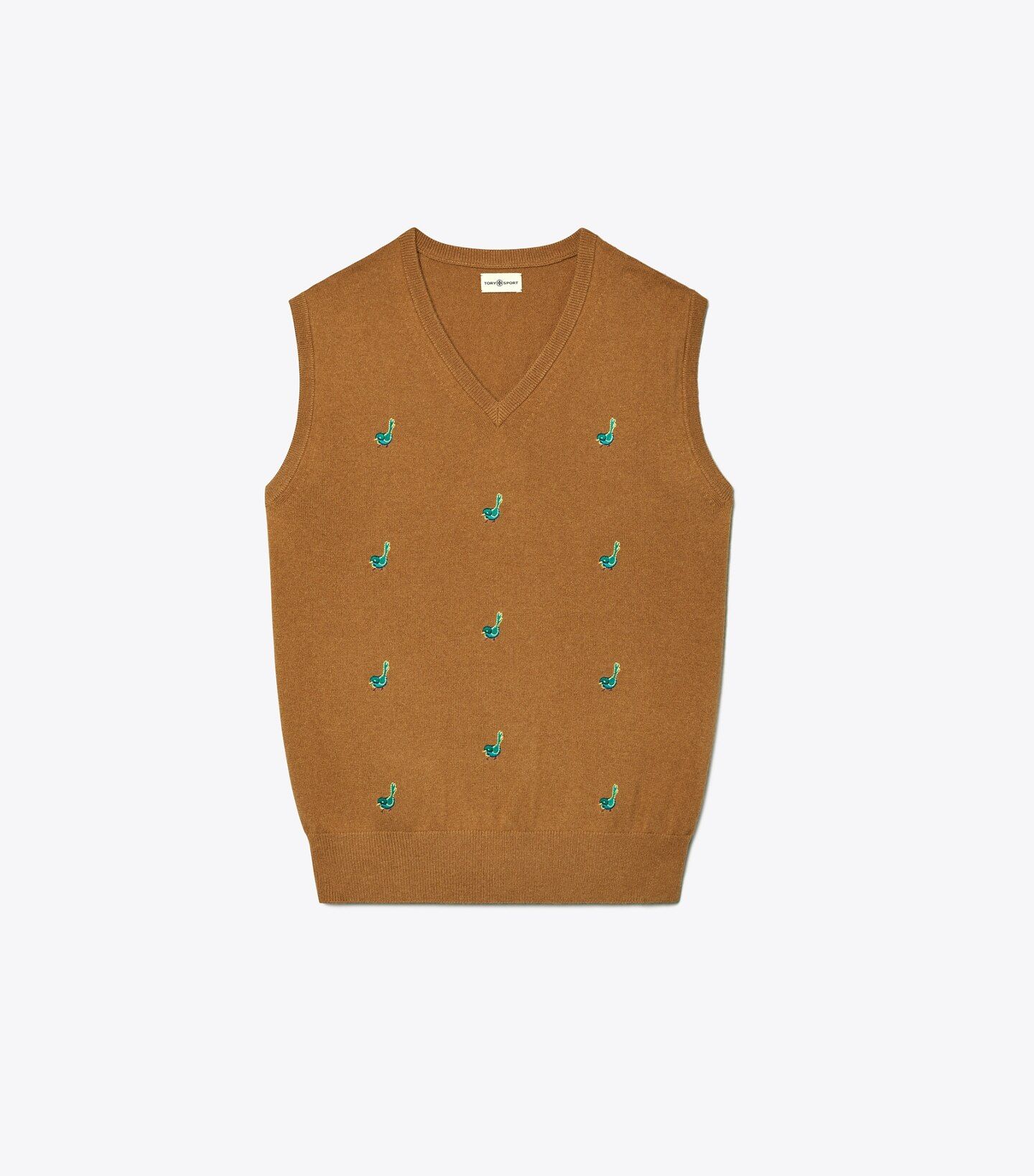 CASHMERE V-NECK SWEATER VEST | Tory Burch (US)