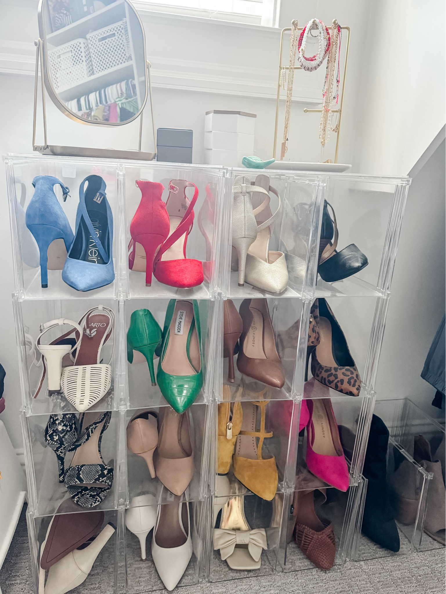 My favorite way to organize my fun heels! 

#LTKSaleAlert #LTKHome #LTKStyleTip