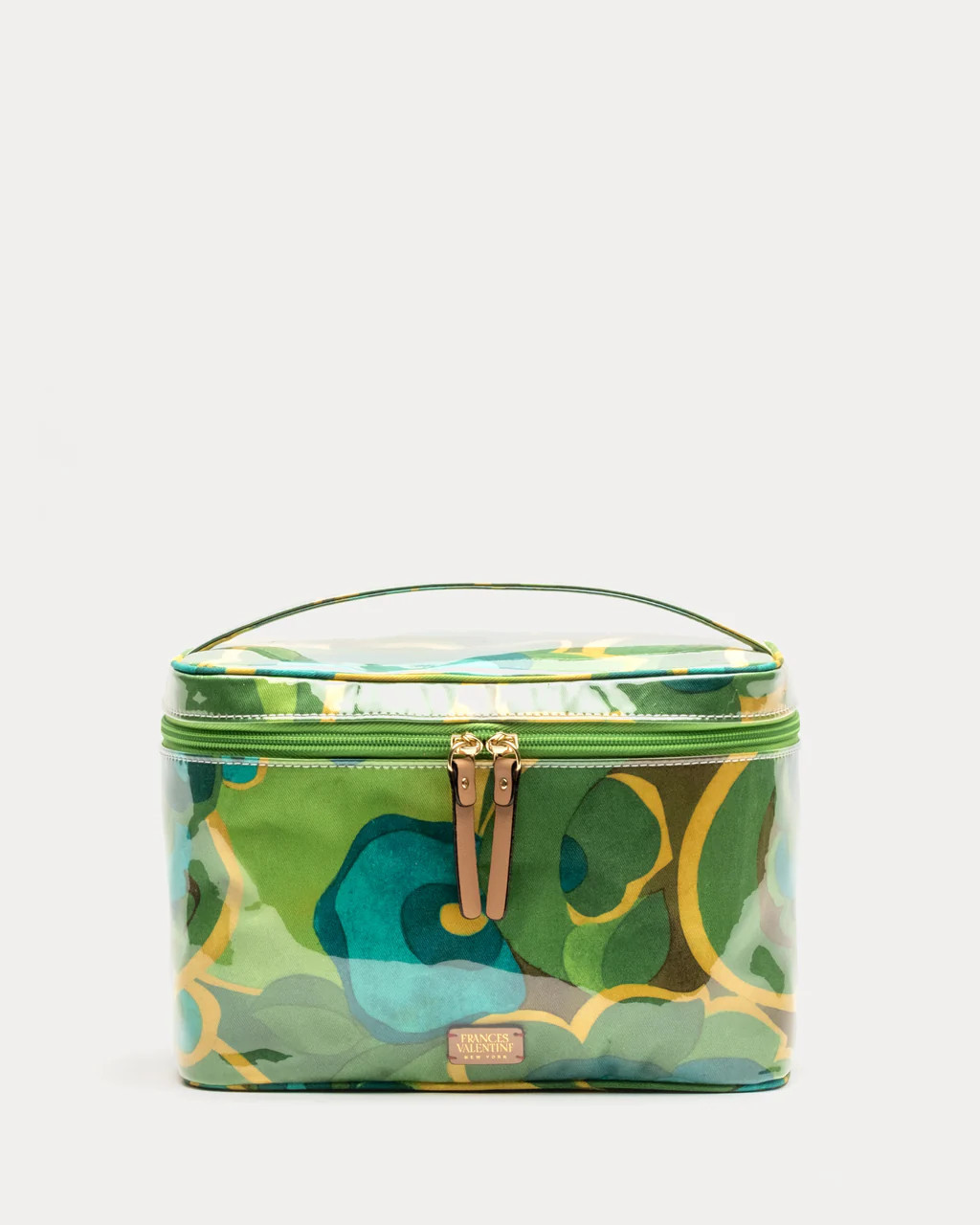 Train Case Cosmetic Flower Power Print | Frances Valentine