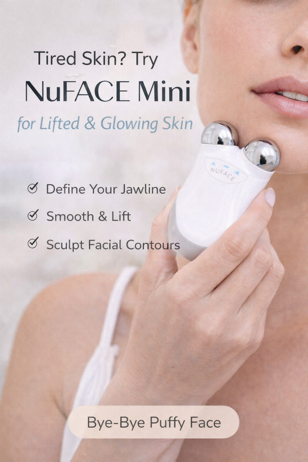 Feeling like your face looks tired, puffy, or less firm lately? The NuFACE Mini is a cult-favorite microcurrent device that helps lift, tone, and sculpt facial contours in just minutes a day. This at-home facial tool is perfect for smoothing fine lines, defining the jawline, and boosting a healthy glow—no appointments needed.
Tap to shop and see why so many people swear by it 💆‍♀️✨
#NuFACE
#FacialDevice
#GlowingSkin
#AntiAgingTools
#MicrocurrentFacial
#AtHomeFacial
#BeautyDevices
#SkincareRoutine
#SkinLifting
#SelfCareEssentials
#LTKBeauty
#SkincareFinds 

 #LTKmorningroutine #LTKselfcare #LTKBeauty