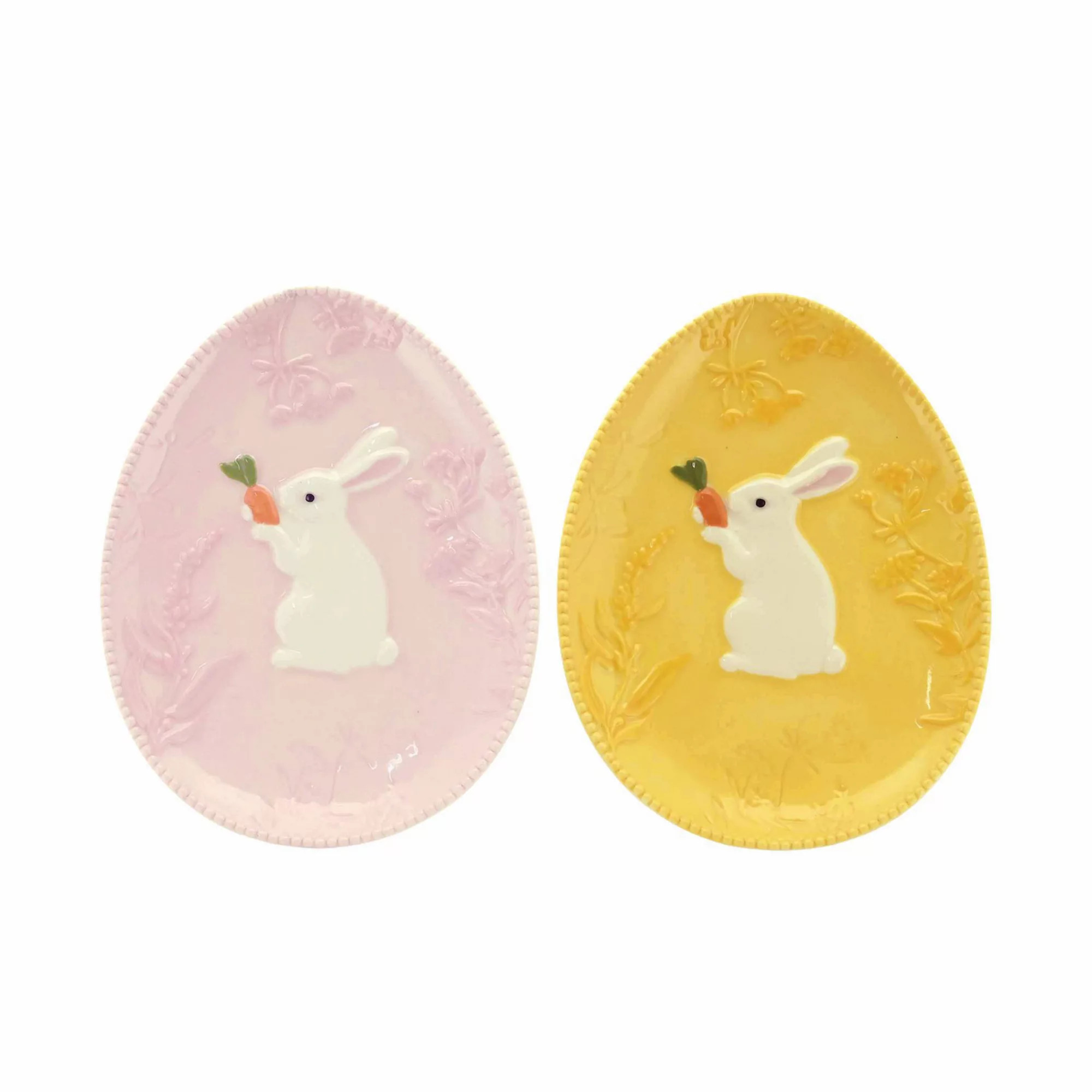 Celebrate Together™ 2-pc. Easter Egg Shape Salad Plates | Kohl's