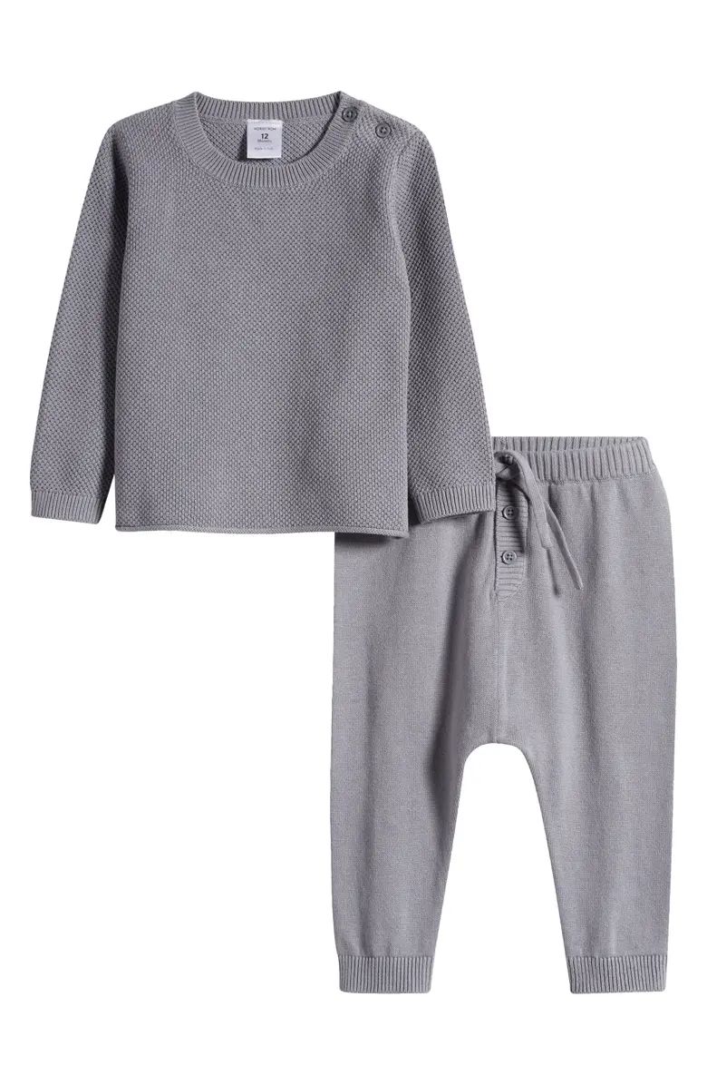 Nordstrom Cotton Sweater & Knit Pants Set | Nordstrom | Nordstrom