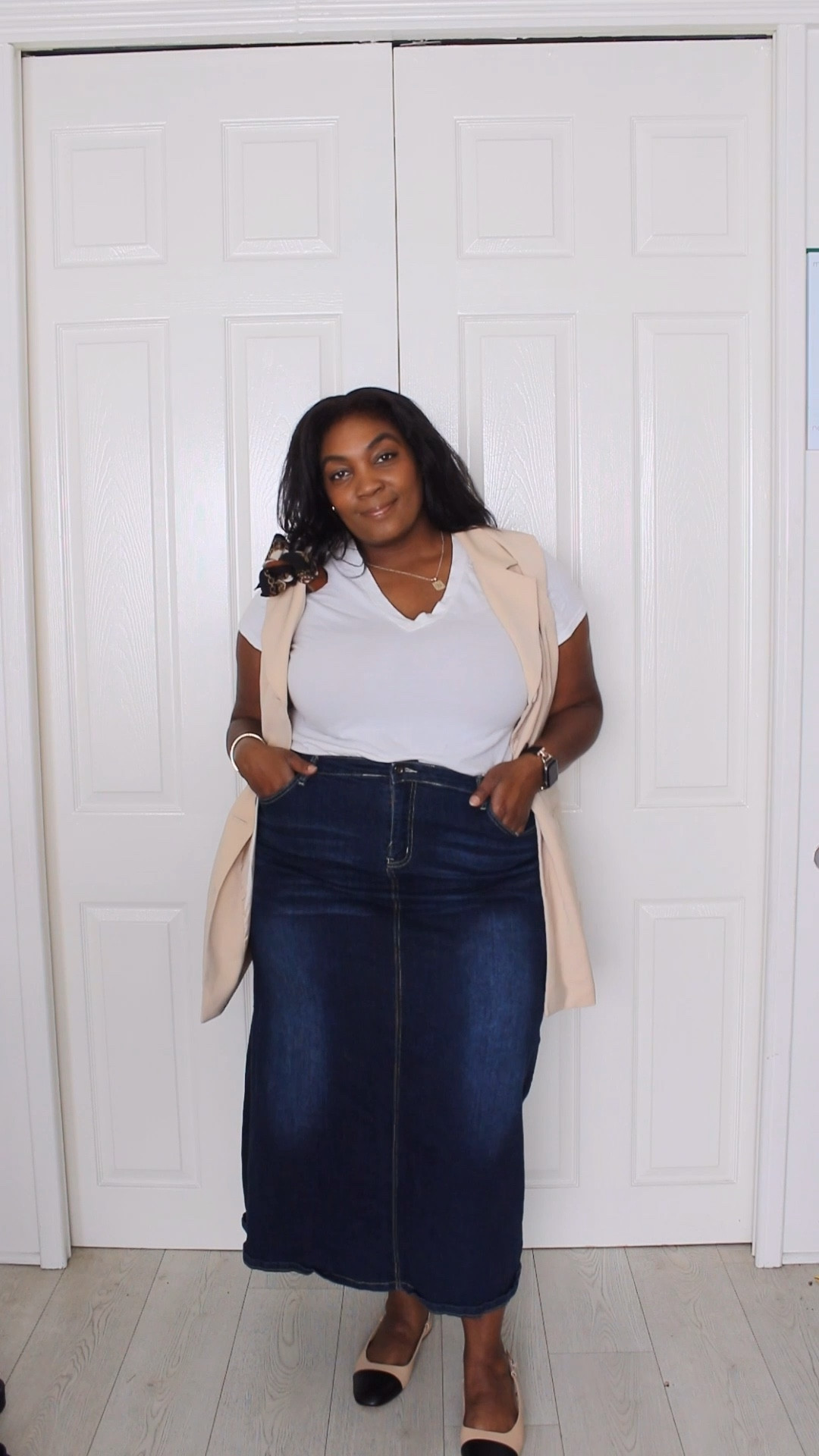 Office work wear inspiration.
Blazer is thrifted.

#LTKPlusSize #LTKWorkwear #LTKStyleTip