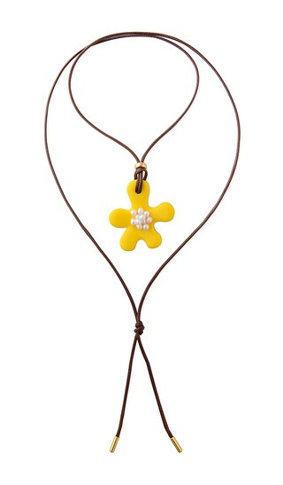 Chiki Wrap Necklace in Yellow | Revolve Clothing (Global)