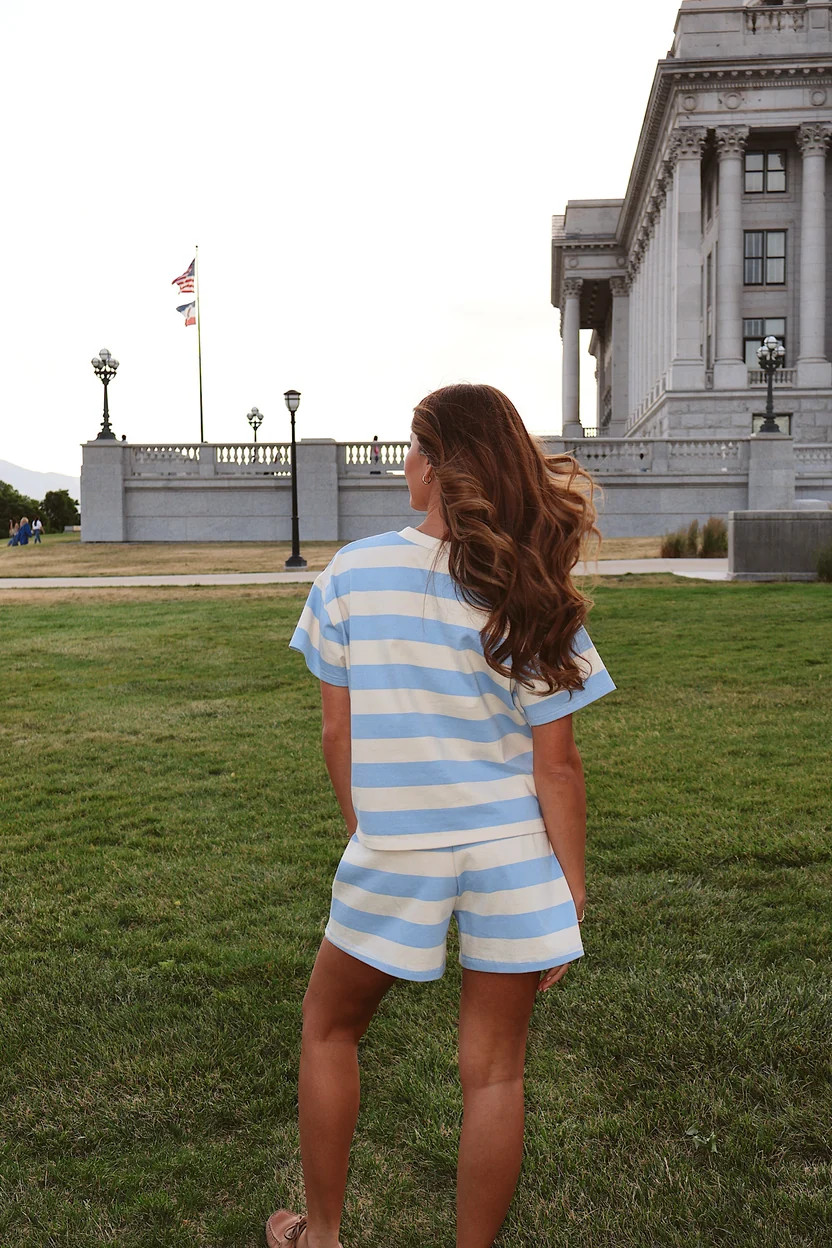 Weekender Stripe Tee | Henly
