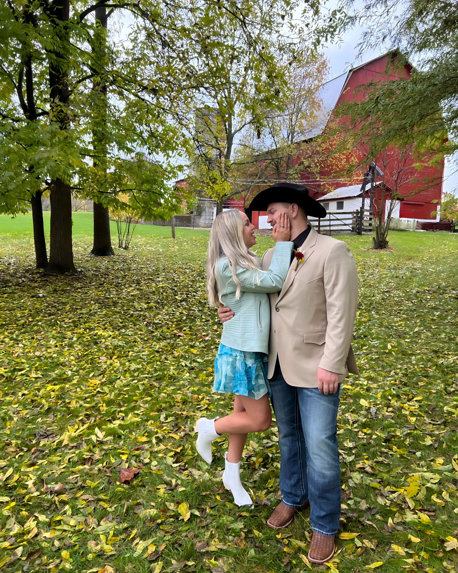 A moment for the boots! Wearing the Mattise Elevation Boot in white leather. True to size. Spray with a leather protector to protect against staining/marking. Tags: cowboy boots, fall wedding, barn wedding, barn dance, country concert, falling wedding guest dress, hello molly, Matisse, cowboy booties, eras tour, eras tour outfit, barn dance

#LTKshoecrush #LTKwedding

#LTKSeasonal
