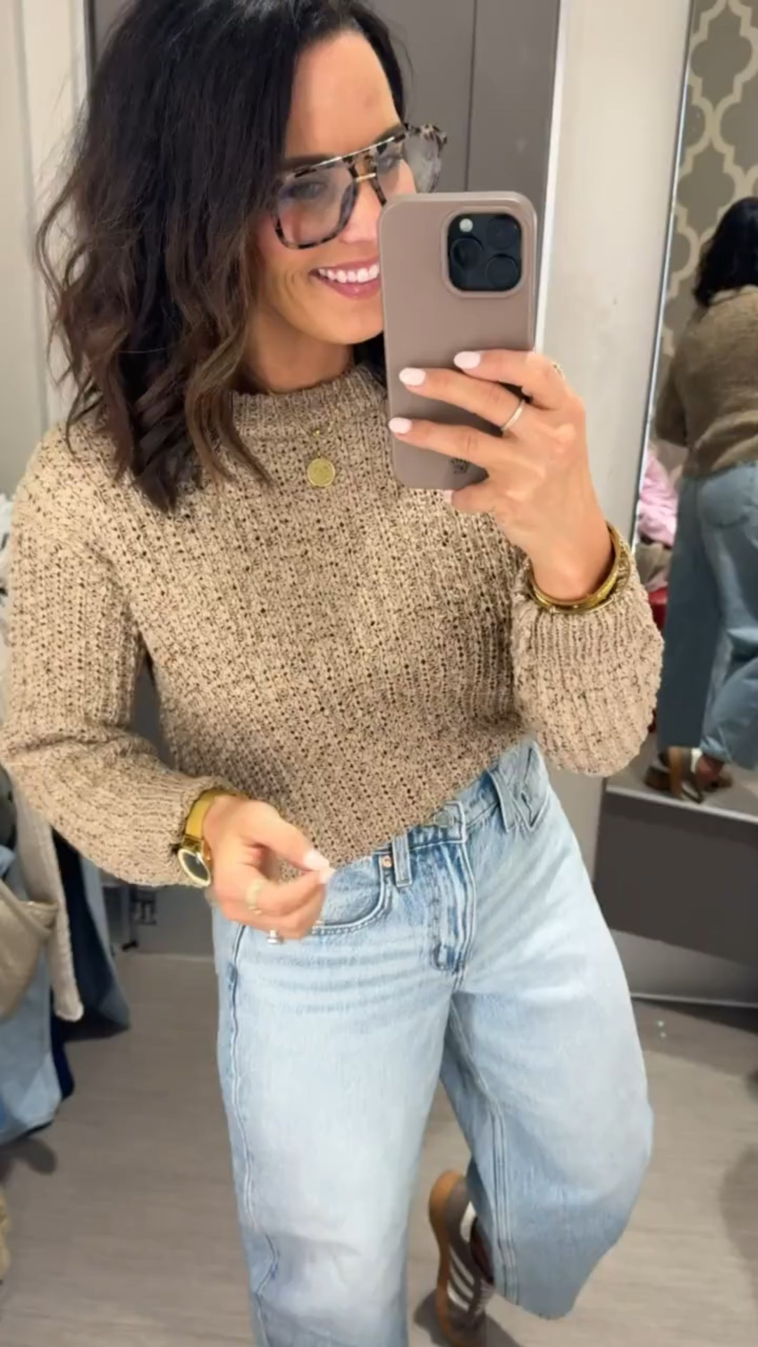 Ladies look at this outfit from @Target Chic and effortless! Perfect for this winter season. These jeans are so comfortable and easy to style for errands or work.

Mom style casual outfits target must haves brown flats women's blouses affordable target fits teacher mom approved women's fashion sweaters brown tops Vintage Pickin 

#LTKWorkwear #LTKootd #LTKSeasonal
