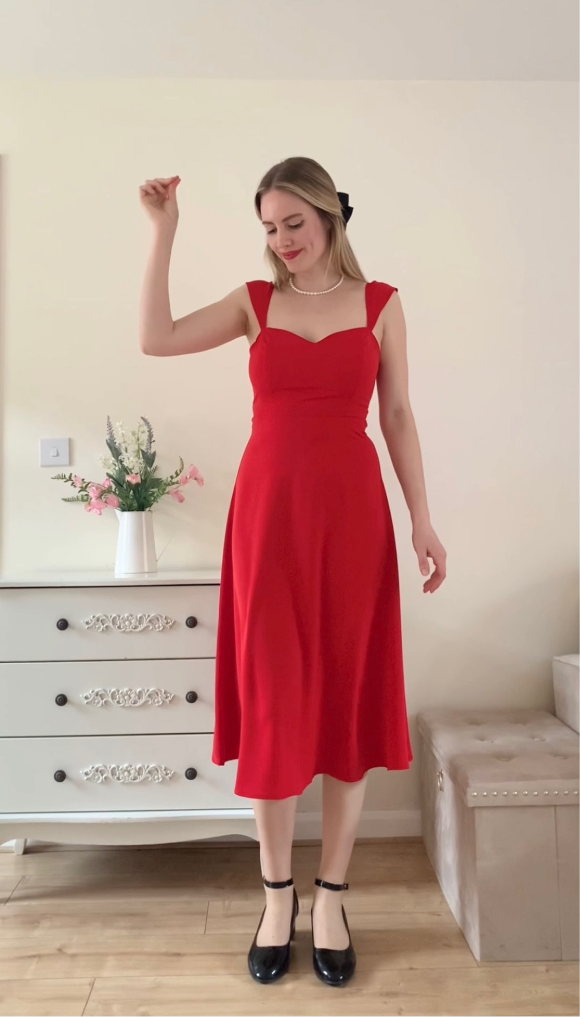 Red dress by Rihoas 🌹♥️

Vintage style retro style Parisian style spring fashion 

#LTKstyletip #LTKfindsunder100 #LTKfindsunder50