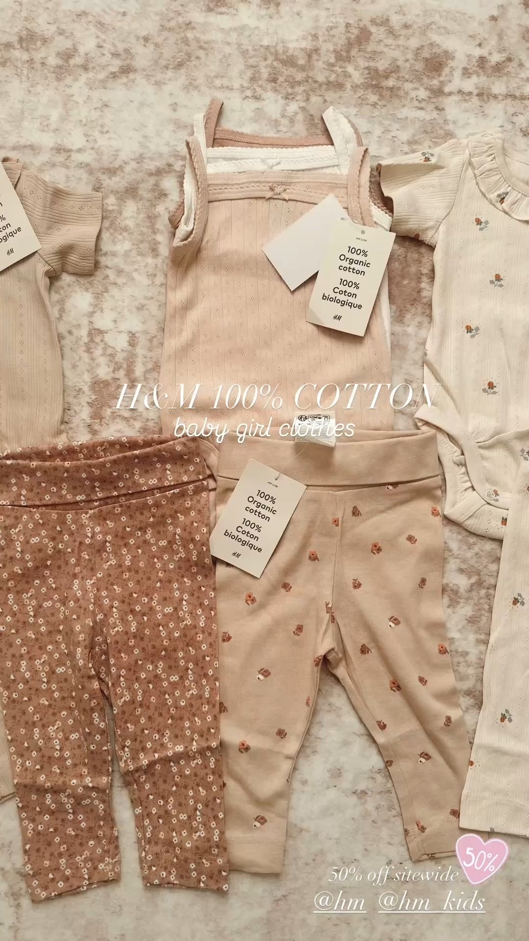 Baby girl 100% organic cotton clothes from @h+m under $40 🥹 so so obsessed with these florals 🛍️🧸🎀🕊️✨ H+M IS 50% off SITE WIDE RIGHT NOW 🛒🛍️


#LTKKids #LTKBaby #LTKmomlife