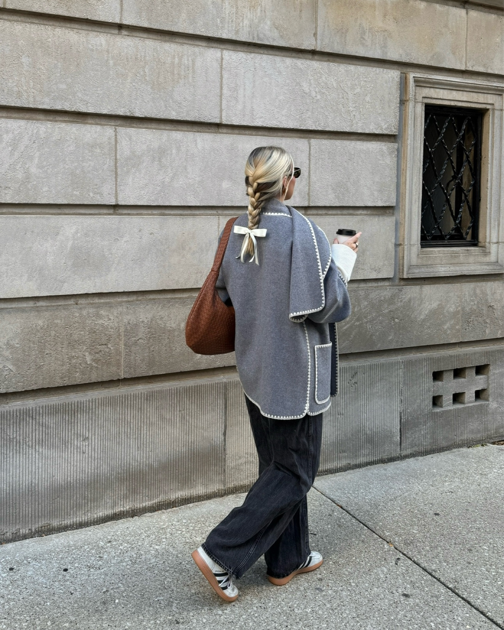 Wool coat from quince with attached scarf 

#LTKHoliday #LTKCyberWeek #LTKSeasonal