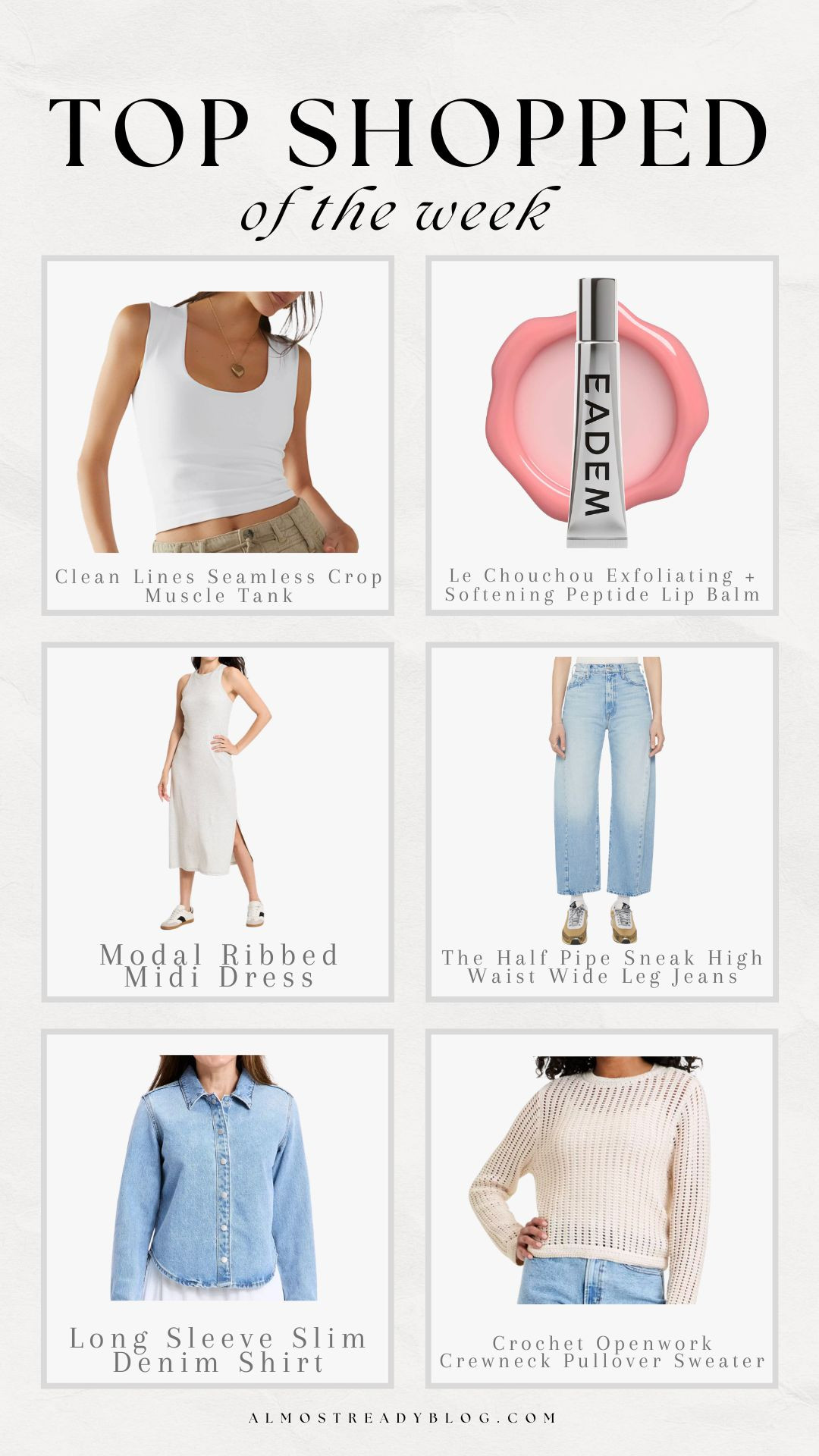 Top Shopped of the Week!!

top sellers, watchnow, finds under 100, finds under 50, target, nordstrom, amanda west 

 #LTKootd #LTKSeasonal #LTKPetite