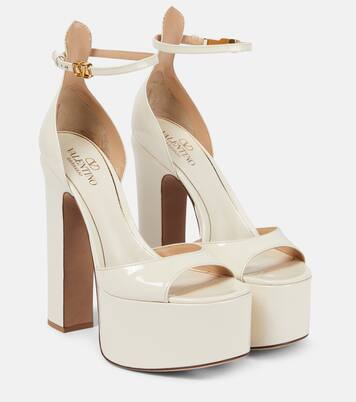 Tan-Go 155 patent leather platform sandals | Mytheresa (UK)