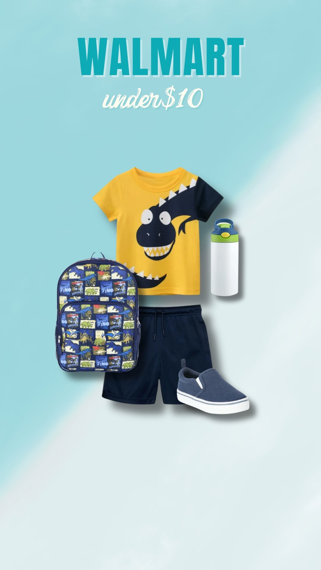 Found the perfect back-to-school outfit for boys and everything is under $10 at Walmart! 🙌

#LTKKids