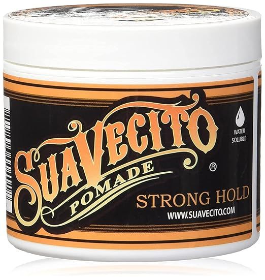 Suavecito Pomade Firme (Strong) Hold 4 Oz, 1 Pack - Strong Hold Hair Pomade For Men - Medium Shin... | Amazon (US)