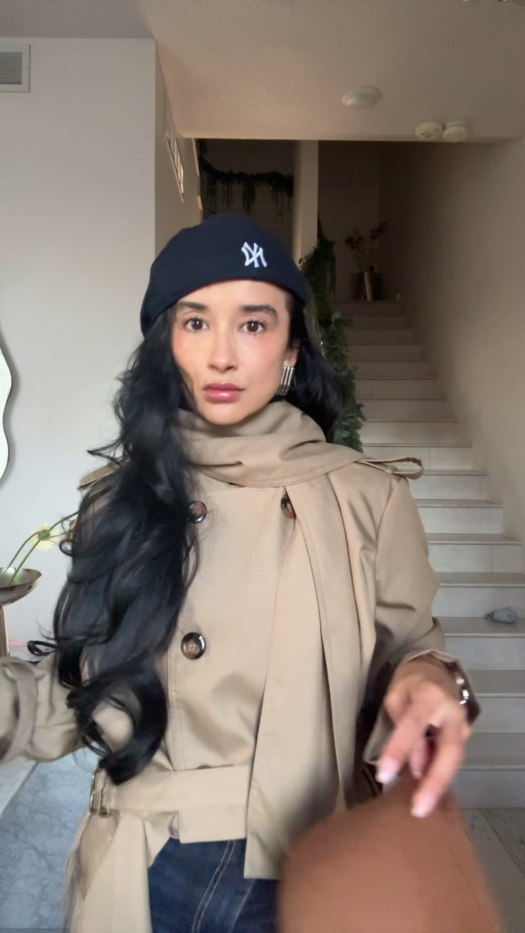 Deciding which hat to wear today. Wearing this high low trench from SHEIN in a medium. Baker boy hat from urban outfitters and wool bucket hat from madewell 

#LTKgrwm #LTKFindsUnder100 #LTKootd