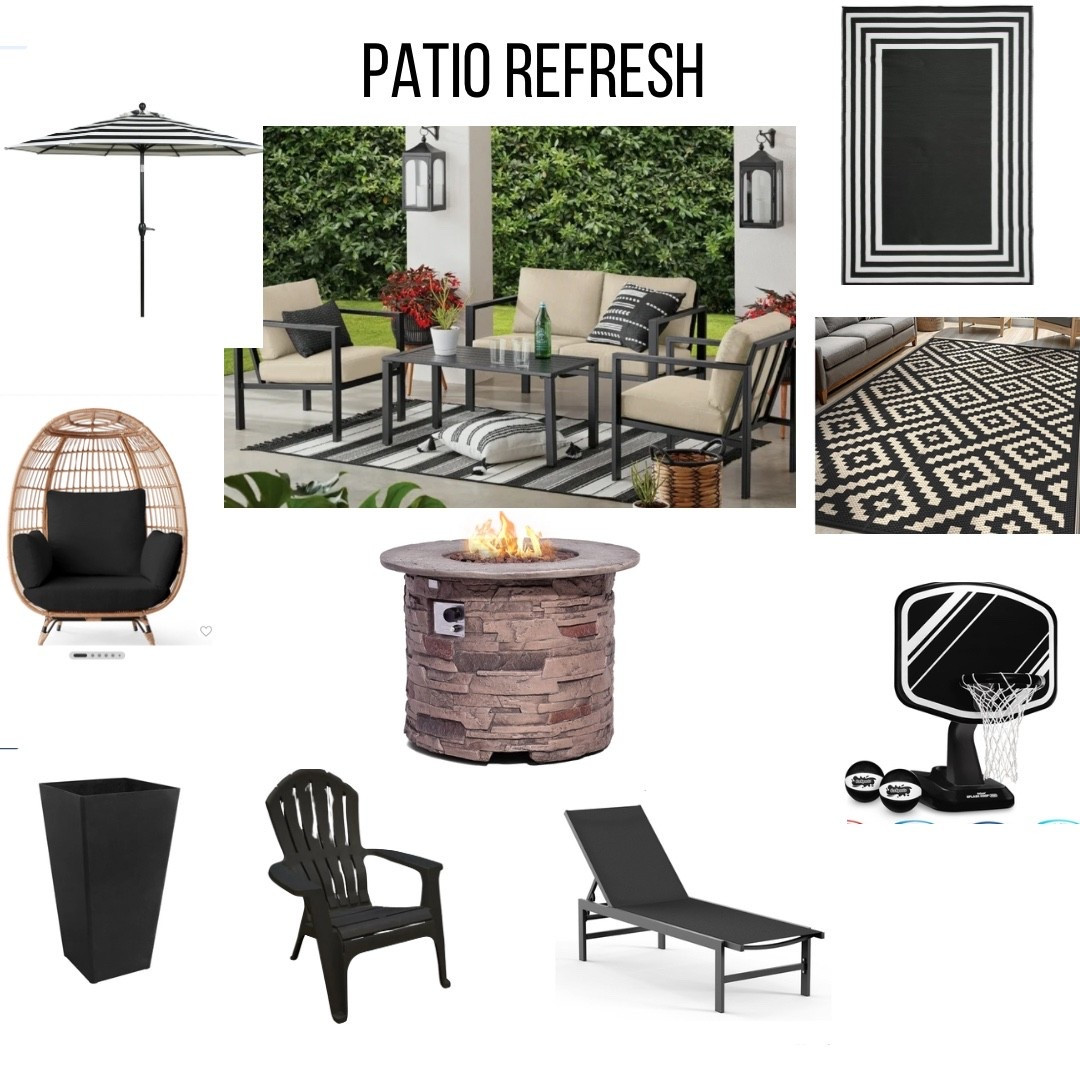 Our patio needed a little refresh for the summer, let me know what you guys think of it ✨☀️ #PatioRefresh #OutdoorVibes #walmart #amazon #pool #momlife #walmartfinds #walmartpatiofurniture #amazonfinds #patio #poolpatio 

#LTKHome #LTKSaleAlert #LTKSeasonal