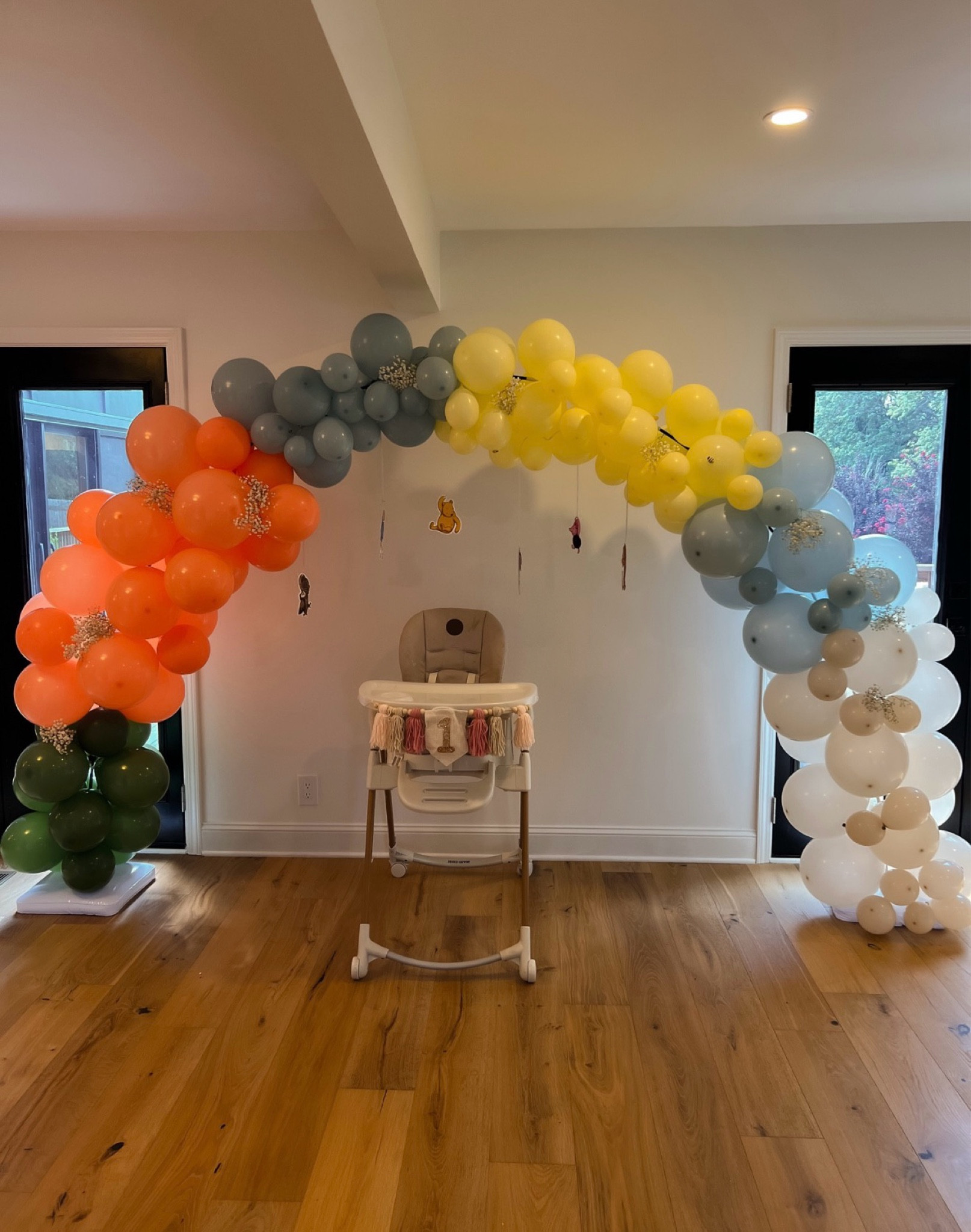 Winnie the Pooh 100 hundred acre wood birthday party

1st birthday party 
Cake smash
Piglet
Pooh
Eyore 

#LTKdayinmylife #LTKKids #LTKmomlife