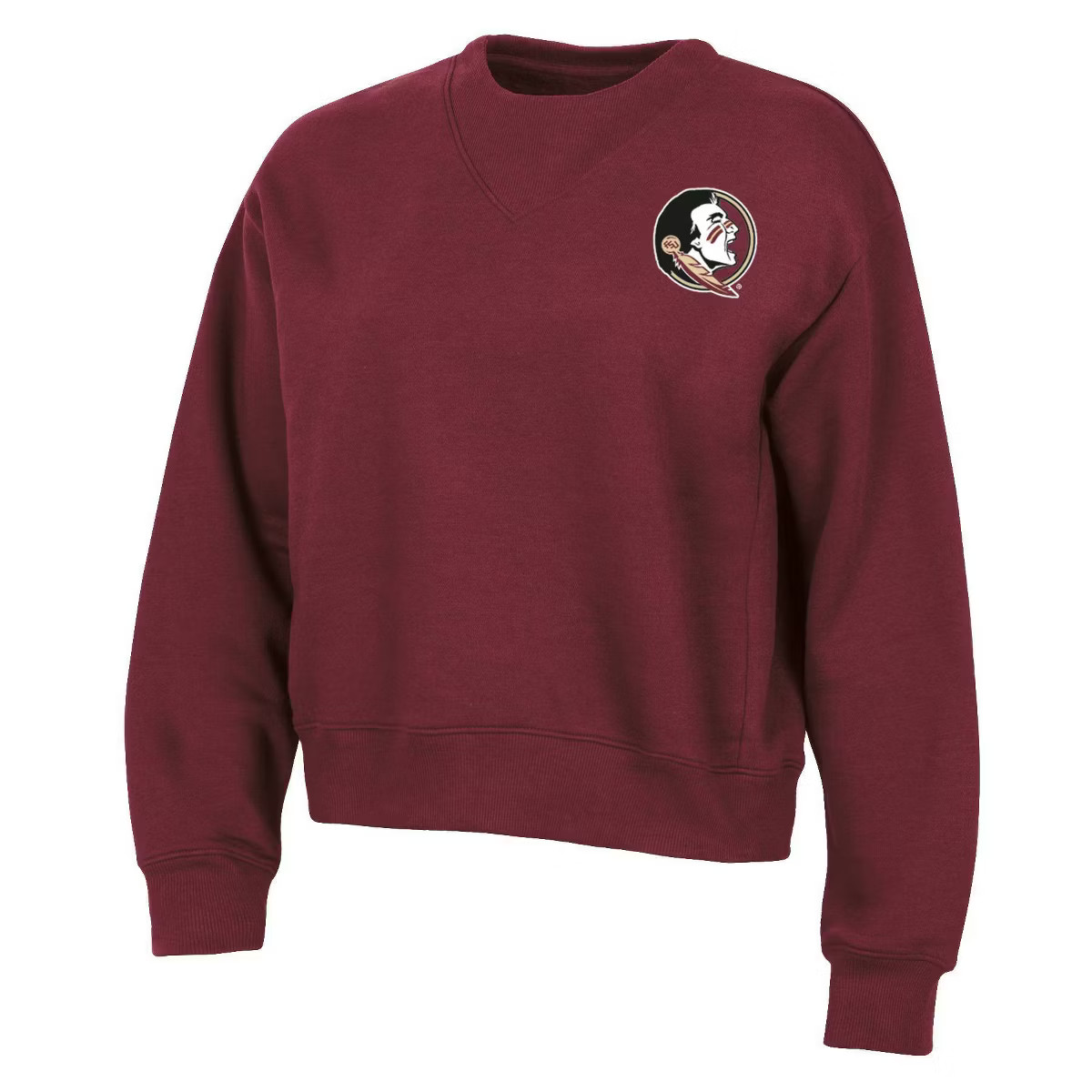 NCAA Florida State Seminoles Women's Fashion Fleece Sweatshirt - L | Target