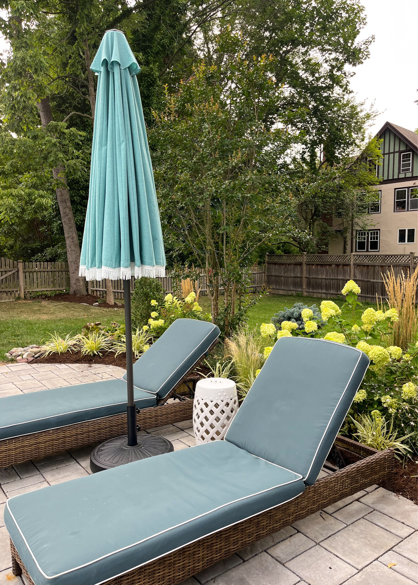 Summer lounging is better on chaise lounges ☀️ Love these ones I got on sale last year! 

#LTKSeasonal #LTKHome