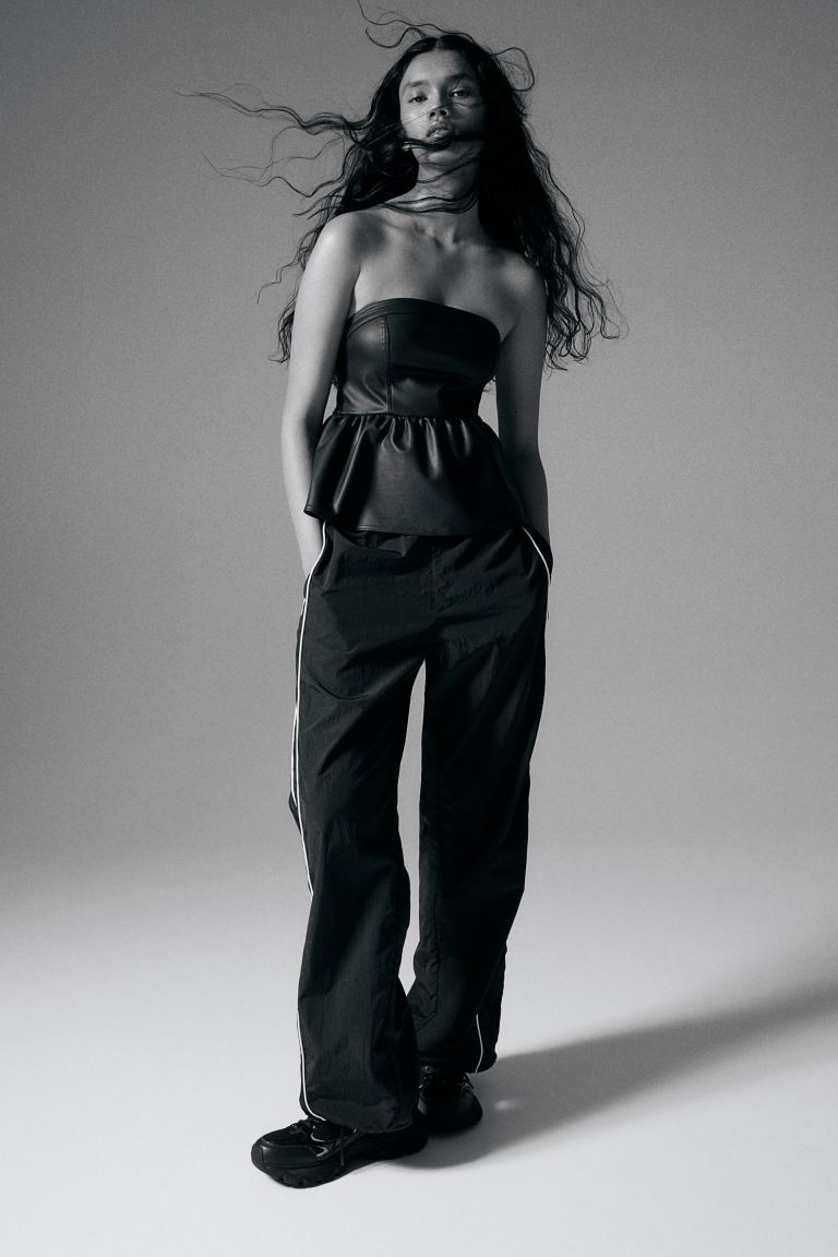 Bandeau-style Peplum Top | H&M (US + CA)