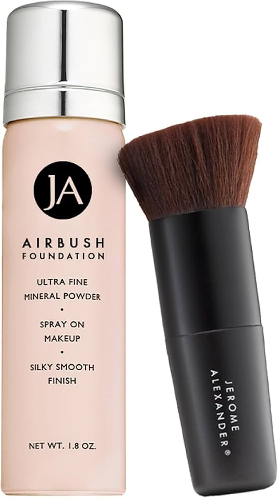 MagicMinerals AirBrush Foundation by Jerome Alexander – 2pc Set with Airbrush Foundation and Ka... | Amazon (US)