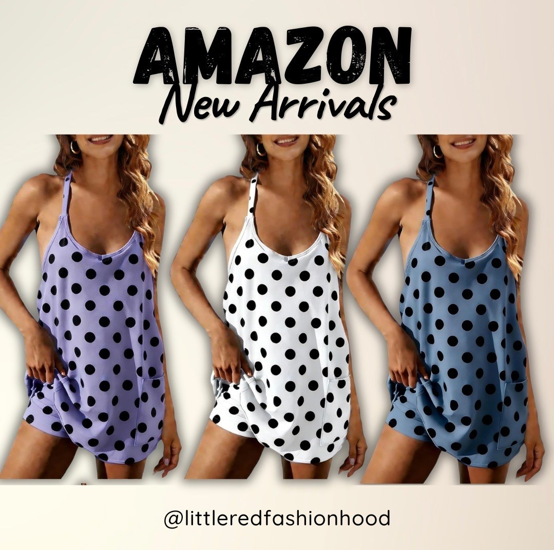 Fun polka dot dresses with built in shorts!

#LTKootd #LTKSeasonal #LTKmomlife