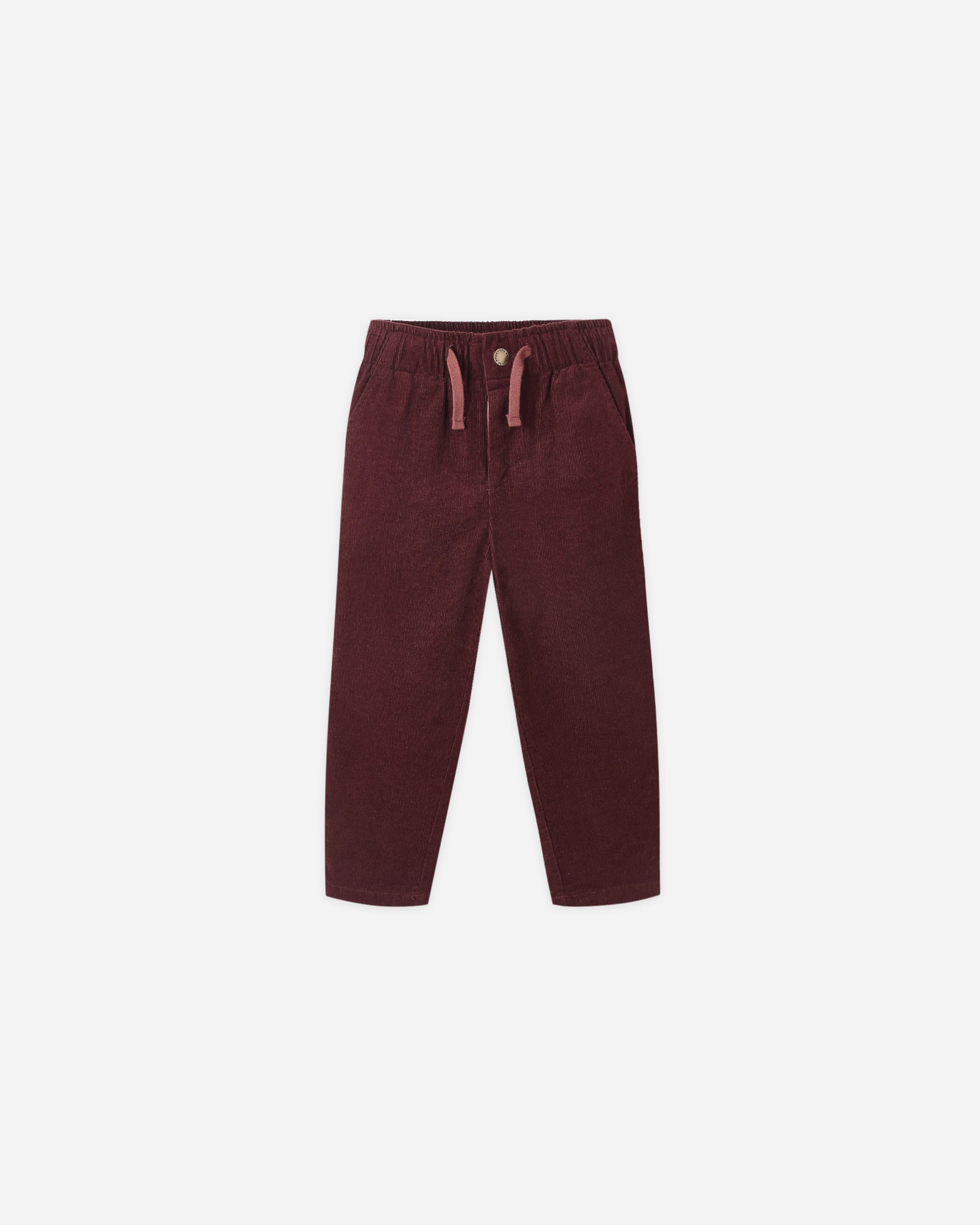 Kalen Pant || Burgundy | Rylee + Cru