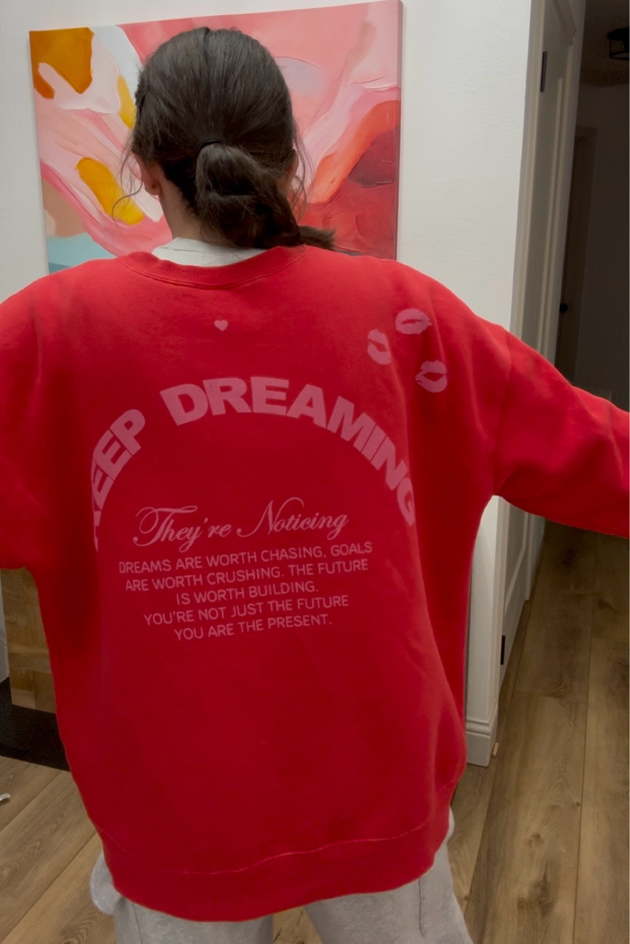The cutest most comfy sweatshirt!! #sweatshirt #comfy 
