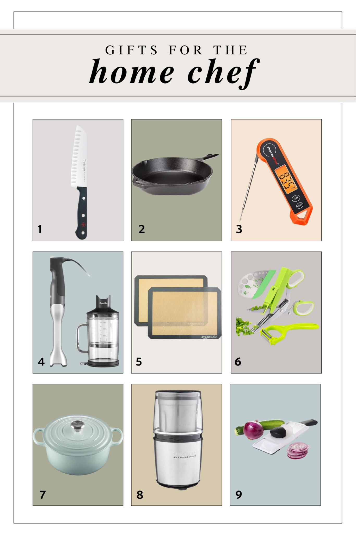 Gift ideas for the home chef! 

#LTKHoliday #LTKGiftGuide #LTKHome