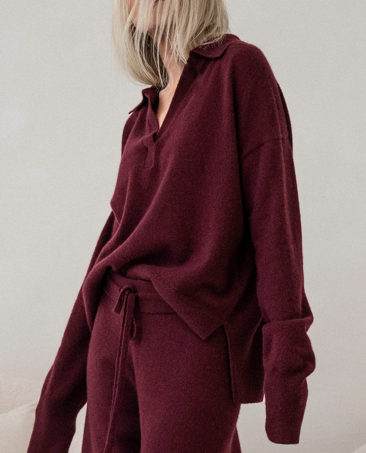 Tori Cashmere Polo Sweater | Splendid