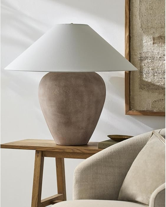 Livabliss x Galey Alix Camden Ford Traditional Table Lamp, 26" H x 28" W x 28" D, Beige | Amazon (US)