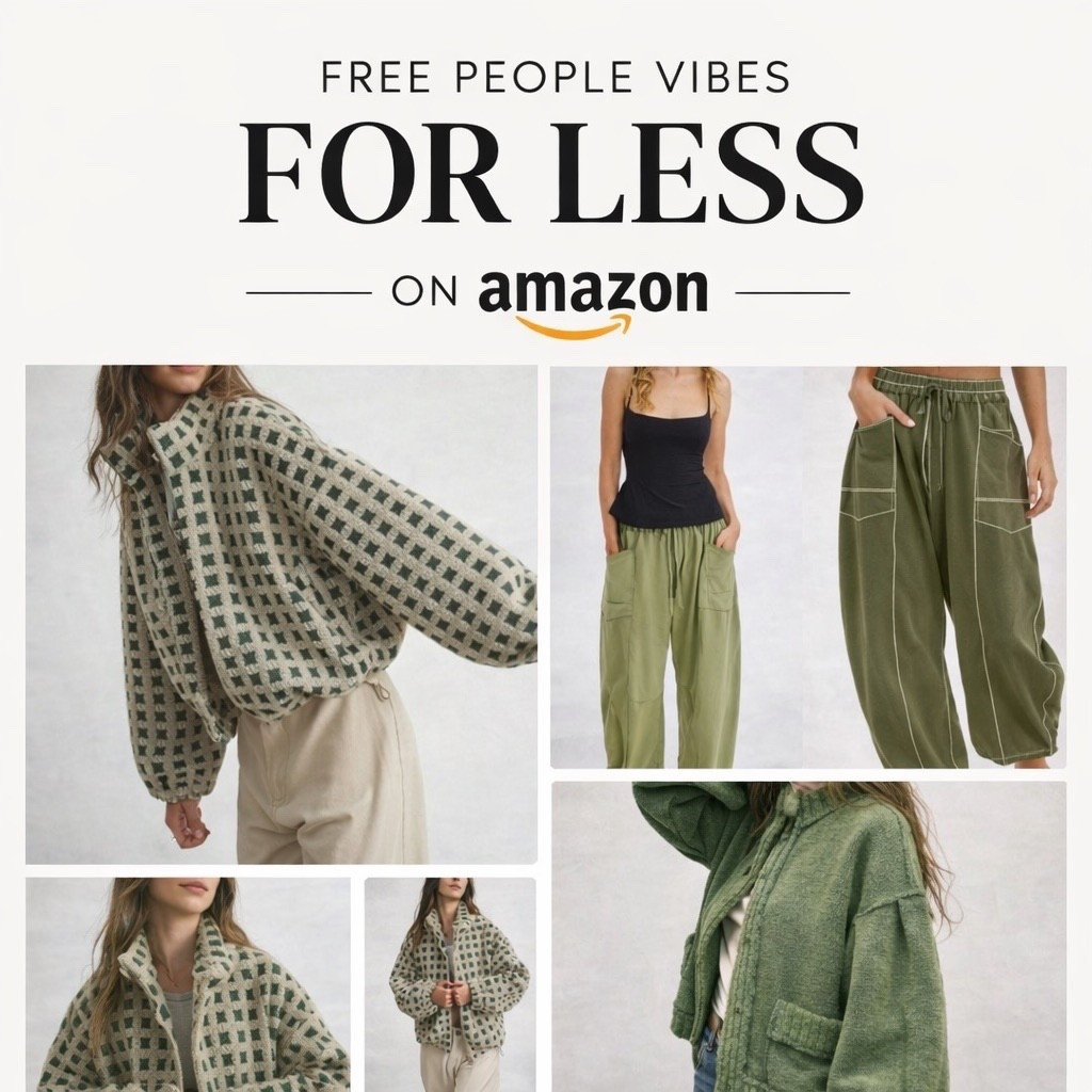 Stop overpaying for Free People 👀
These Amazon finds look SO similar but are way more affordable 😳✨

Neutral, comfy, and perfect for that Pinterest aesthetic 🤍
You’re going to love these!!

#ltkstyle #ltkunder50 #ltkfinds #ltkfashion #amazonfinds #amazonfashion #amazonstyle #amazonoutfits #freepeopledupe #lookforless #affordablefashion #budgetstyle #momstyle 

#LTKootd #LTKActive #LTKMidsize