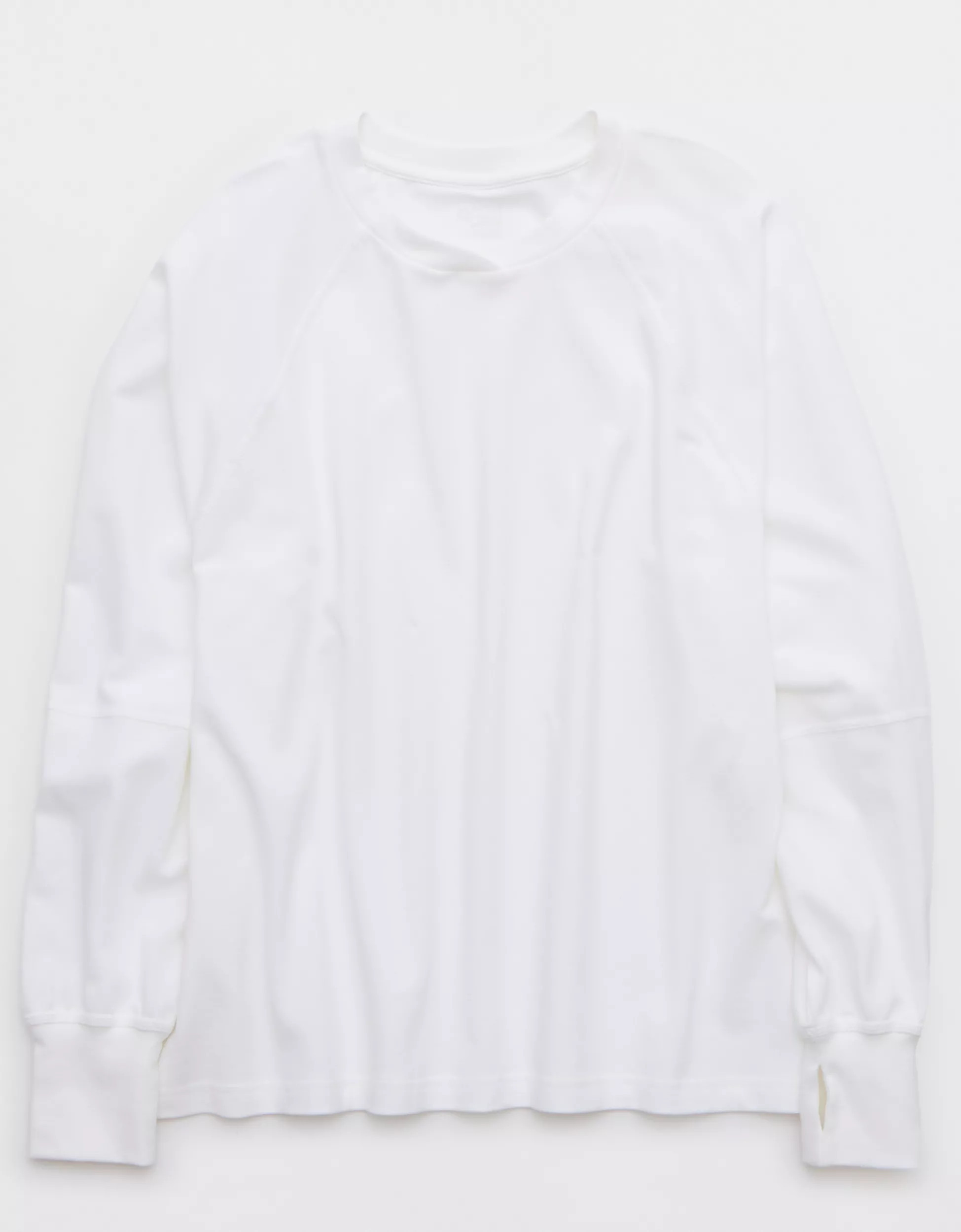 OFFLINE By Aerie Pique Long Sleeve T-Shirt | American Eagle Outfitters (US & CA)