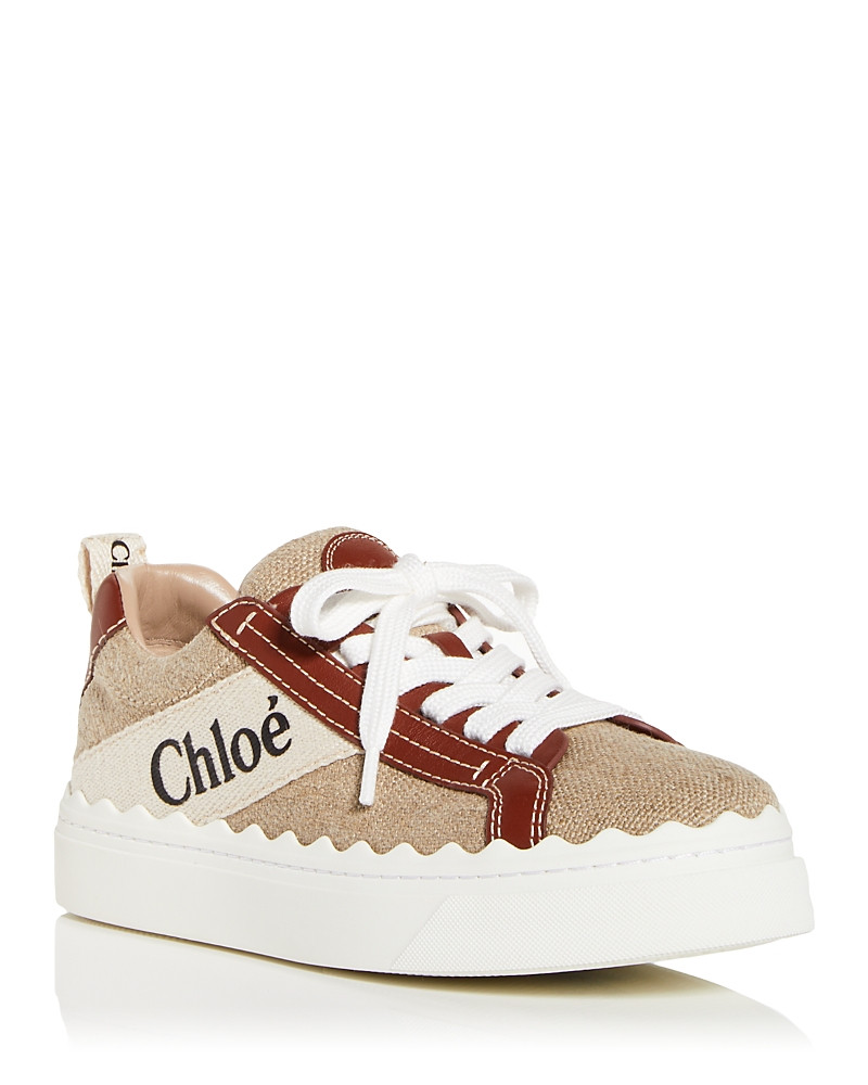 Chloe Women's Lauren Logo Platform Sneakers | Bloomingdale's (US)