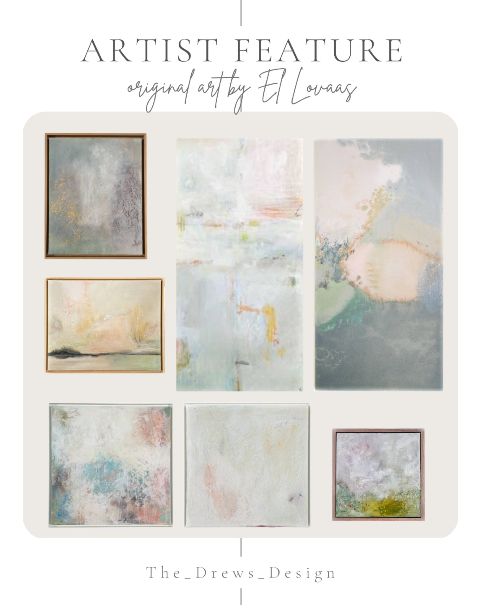 Original art, painting, abstract art, calming art, large scale art, Saatchi art, El Lovaas

#LTKhome #LTKstyletip #LTKFind