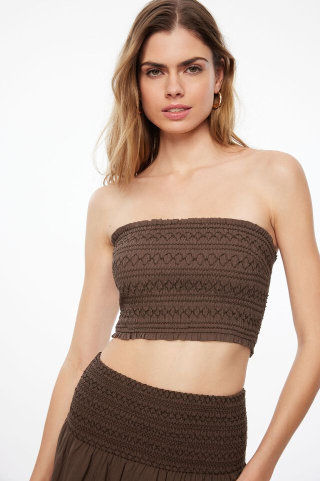 Smocked Tube Top | Dynamite Clothing