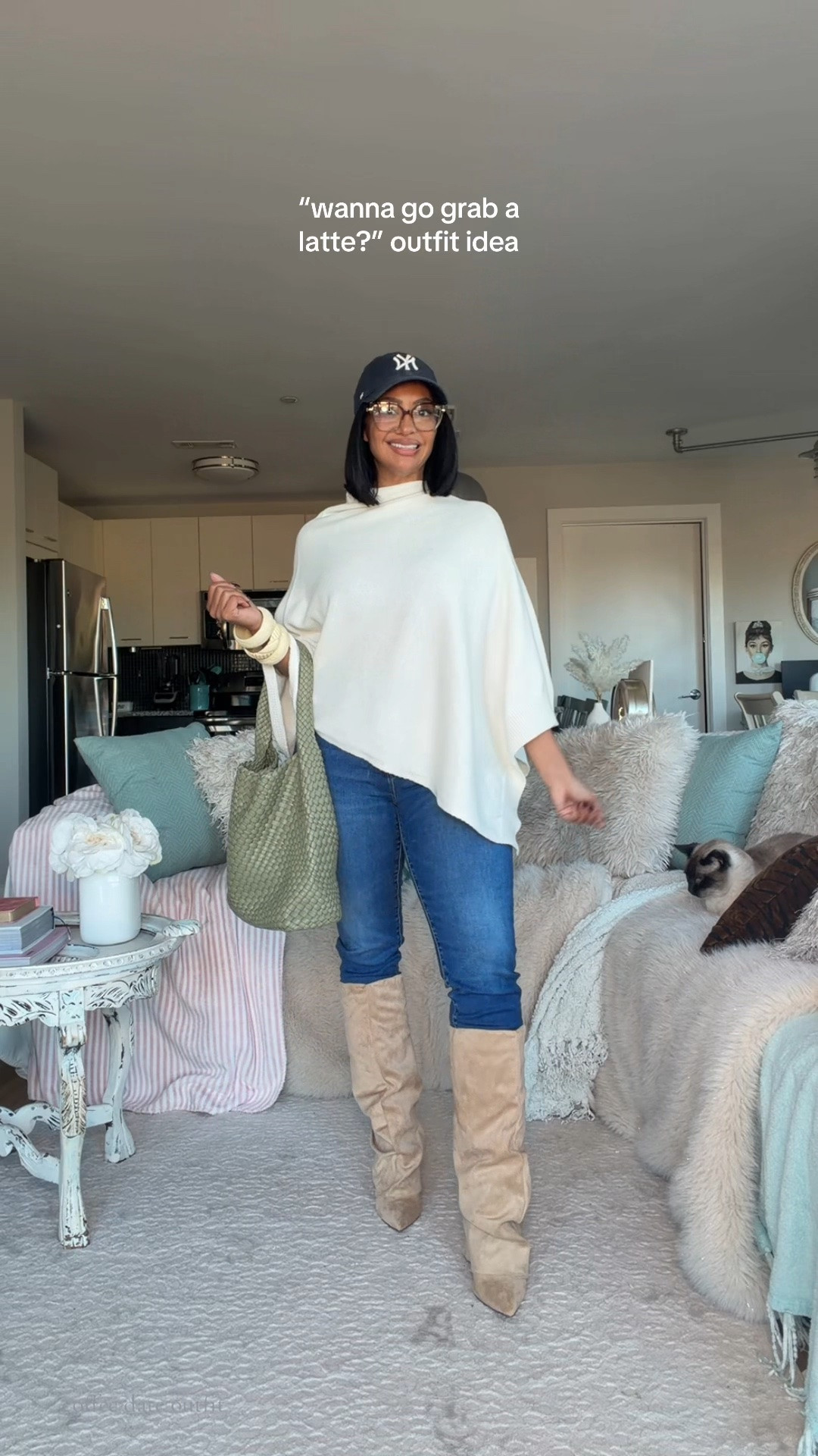 Coffee runs but make it CHIC ☕🍂🤎

The perfect casual fall outfit for cozy coffee shop dates, weekend errands or a little autumn stroll! You can never go wrong with classic jeans, boots and a cozy knit poncho for an effortlessly stylish fall look. Comfy, classy and giving all the fall vibes! 🍁

fashion over 40
petite curvy outfits