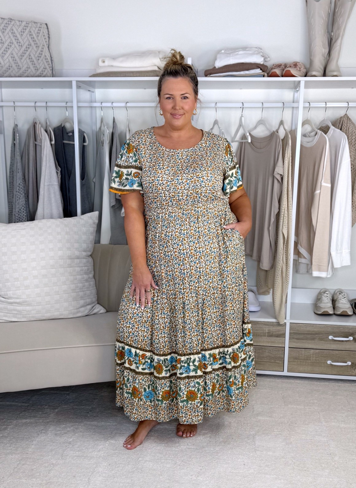 Amazon fall fashion! Wearing a 2X in everything! I’m wearing an 18W in the third dress and would size up. Plus size, outfit inspo, apron belly, fall fashion, mom life

#LTKActive #LTKMidsize #LTKSeasonal