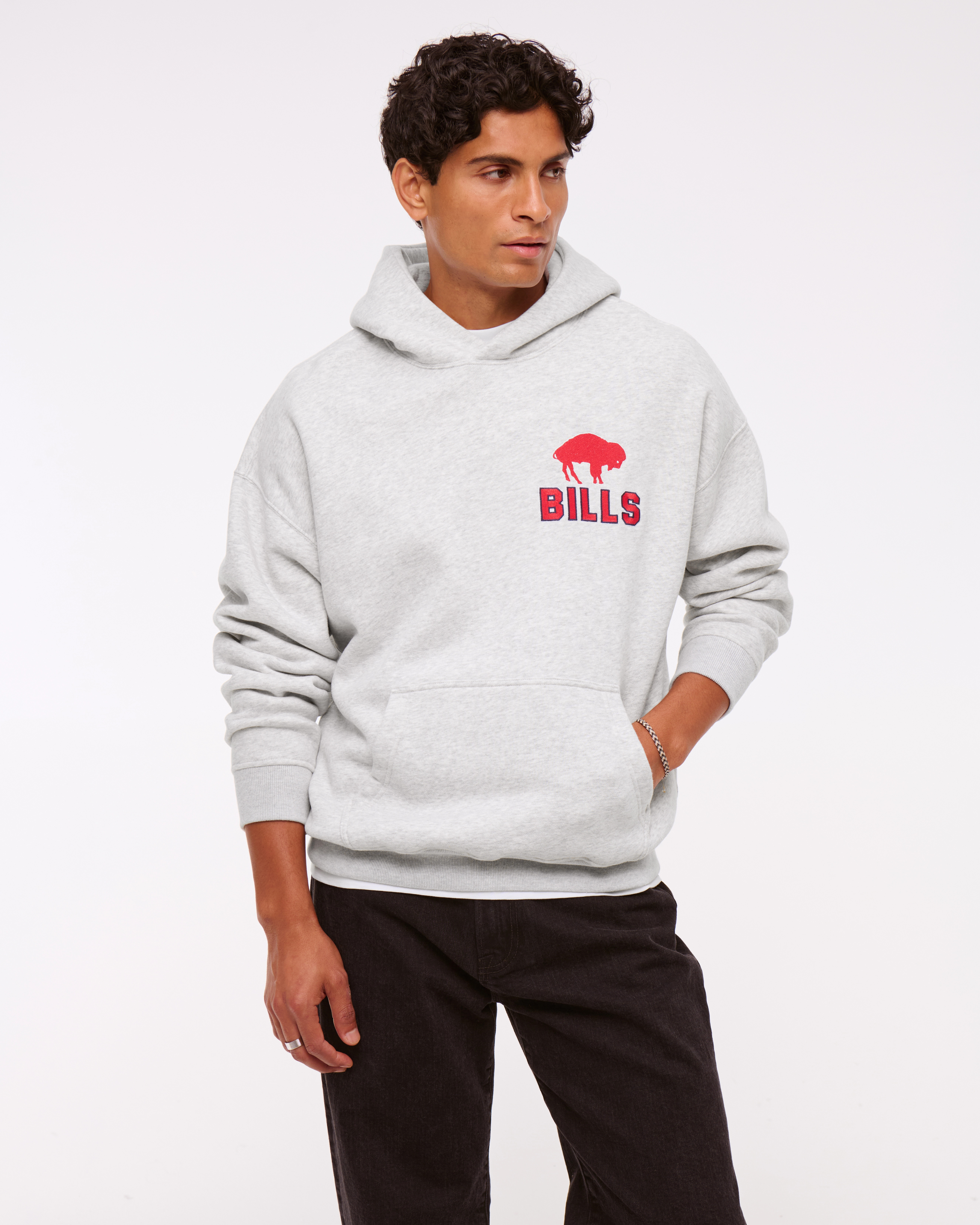 Buffalo Bills Graphic Popover Hoodie | Abercrombie & Fitch (US)