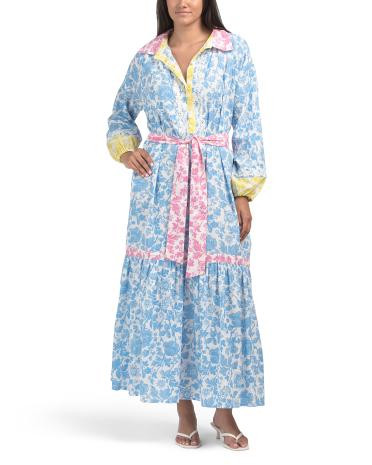 floral maxi dress | TJ Maxx