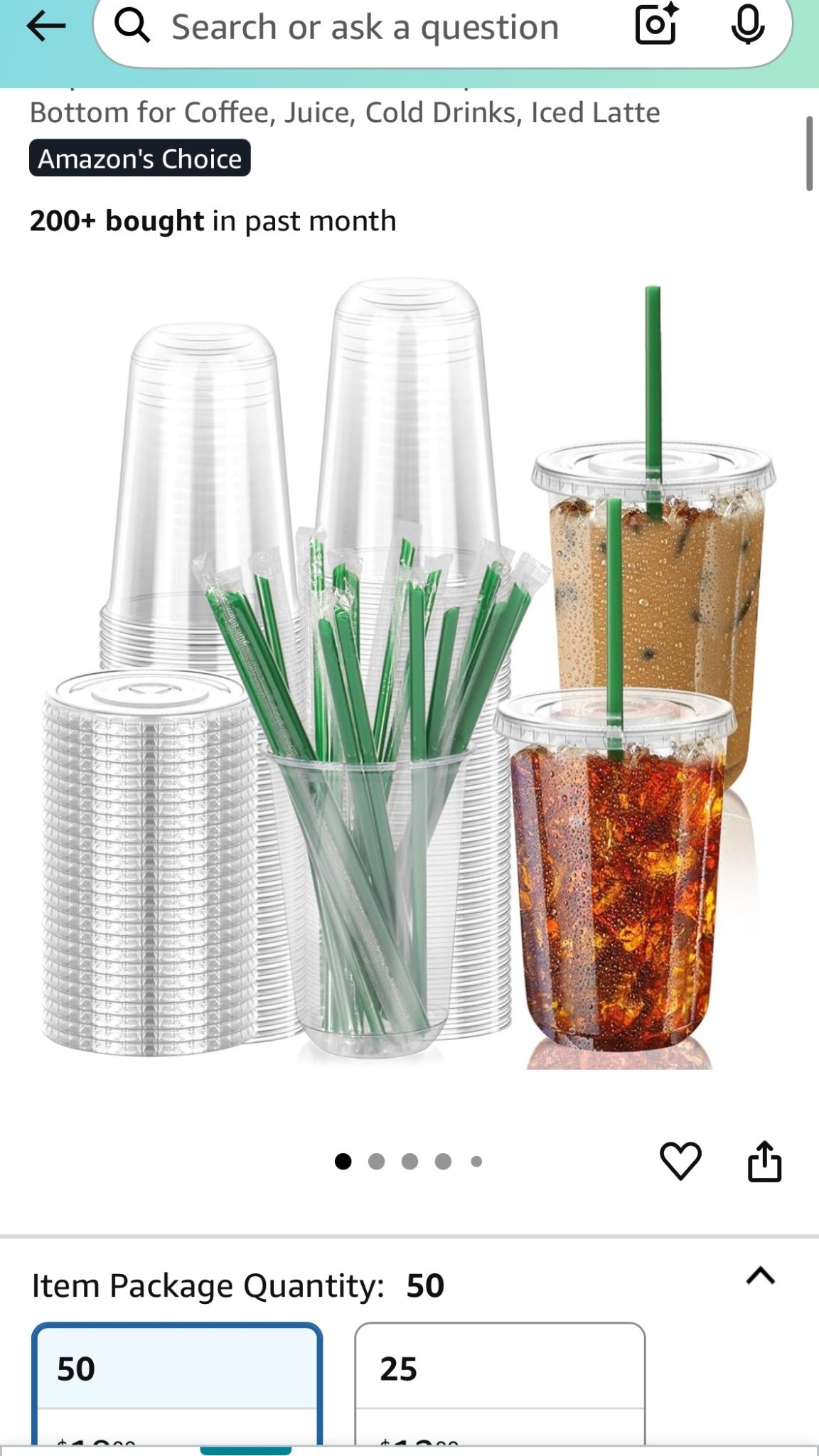 My go to iced coffee cups to go from Amazon ! #icedcoffeecups #coffeecups #coffee 

#LTKHome #LTKTravel