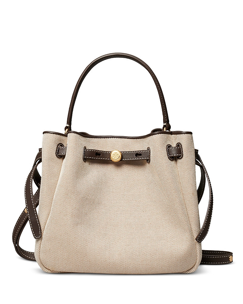 Tory Burch Romy Bucket Bag in Canvas | Bloomingdale's (US)