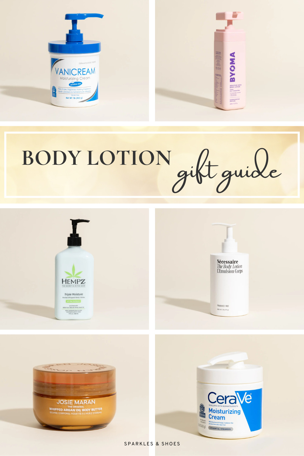 This next roundup includes deeply hydrating body lotions and creams that nourish even the driest skin. From rich butters to fast-absorbing moisturizers, these picks leave your skin soft, smooth, and glowing.

1. Vanicream Moisturizing Lotion — $10
2. BYOMA Hydrating Milky Moisturizer — $13

3. Hempz Triple Moisture Body Moisturizer — $7
4. Nécessaire The Body Lotion (L'Emulsion Corps) — $48

5. Josie Maran Whipped Argan Oil Body Butter — $36
6. CeraVe Moisturizing Cream — $17 

 #LTKGiftGuide #LTKFindsUnder50 #LTKBeauty