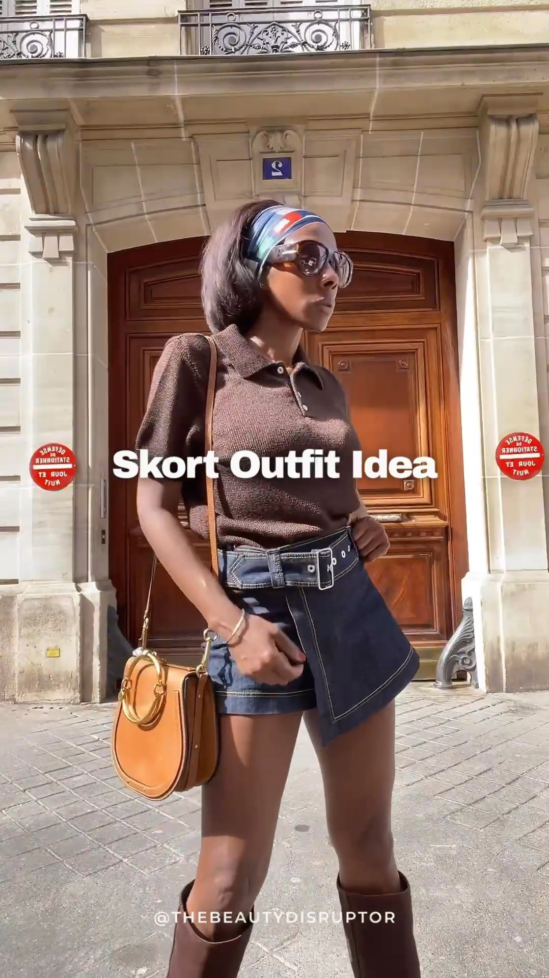 Spring outfit of the day: denim skort + knit polo 

Skorts are fun, playful and when paired with the right accessories can really make a statement.

Today I chose a dark wash denim skort paired with a  chocolate brown knit polo, accessorized with a Chloé bag (from an old collection) and & Other Stories boots which are out of stock. 


#SkortOutfit #SpringOutfit2026 #LTKStyleTip


#LTKgrwm #LTKSeasonal #LTKootd
