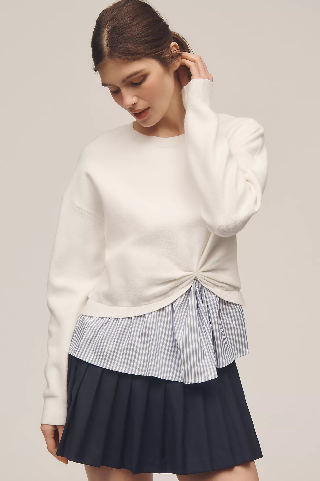The Gemini Twofer Pullover Sweater | Anthropologie (US)