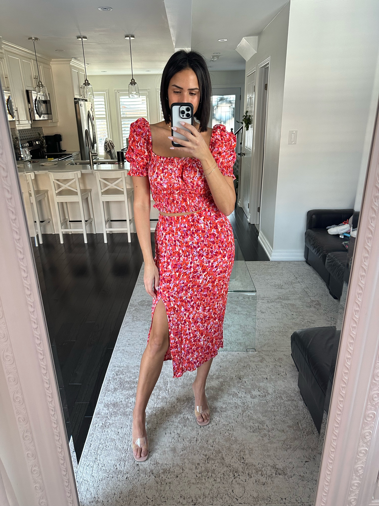 Size small top 
Size 6 skirt 

#LTKHoliday #LTKunder100 #LTKtravel