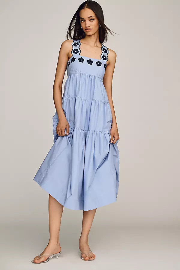 Helena Embroidered Dress | Anthropologie (US)